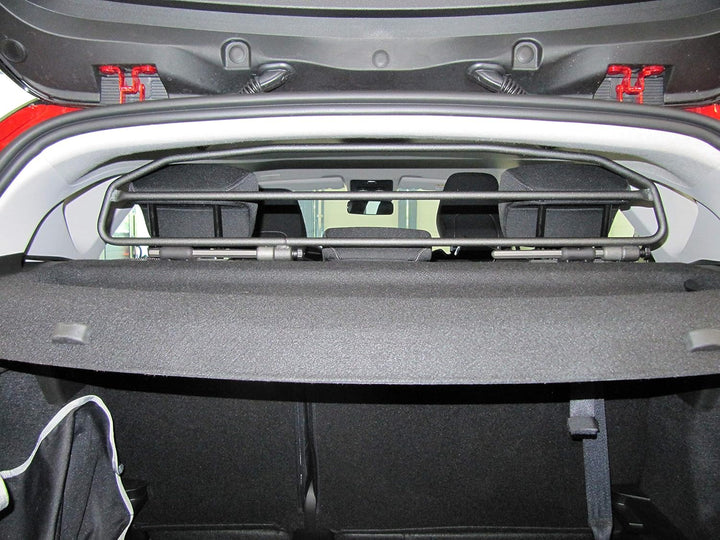 ERGOTECH Trenngitter Hundegitter für Renault Captur (ab BJ 2020), RDA65HBG-2HXXS, für Hunde und Gepä