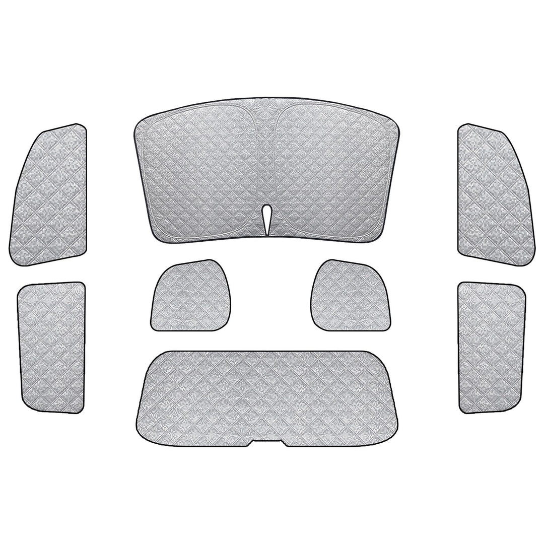 8PCS Sonnenschutz Auto Frontscheibe für VW Touran 5T 2016-2025 | Keine Saugnäpfe Erforderlich, Therm