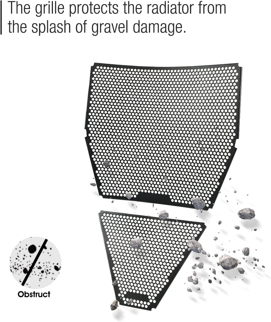 Kühlerschutzgitter Schutzgitter Kühlergitter & Ölkühlerabdeckung Motorradzubehör für Panigale V4 S S