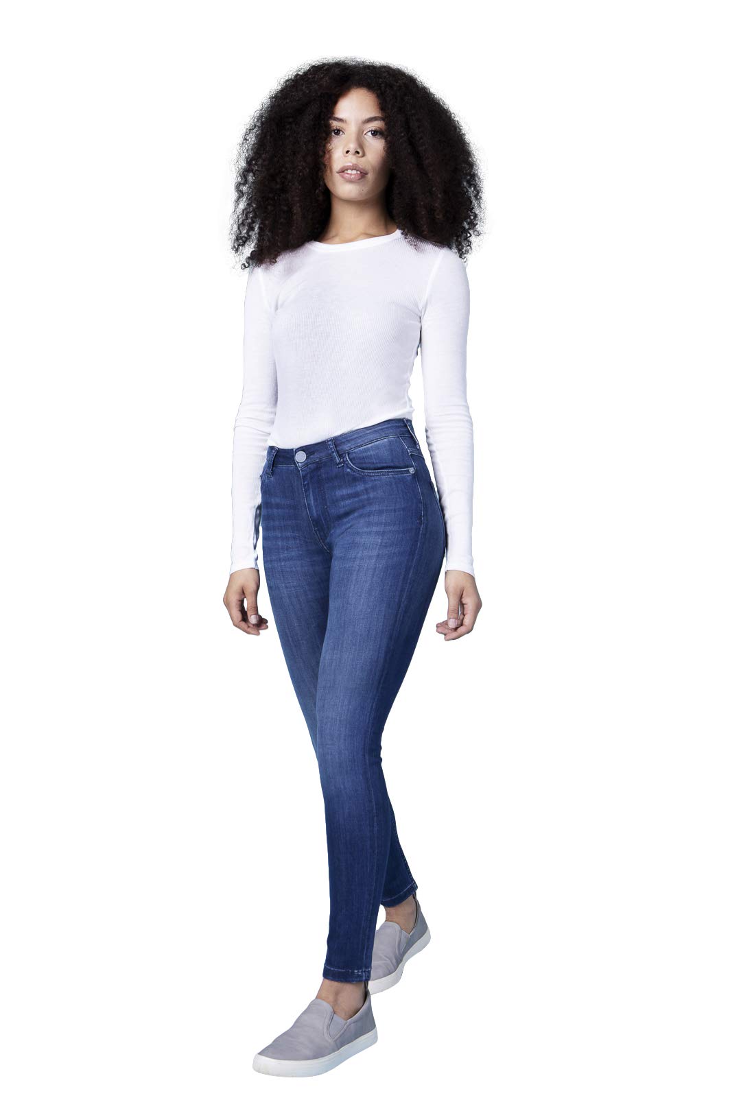 Blue Fire Co Lara 001 - Skinny BFINE, Blue Used 27/30 - Damen
