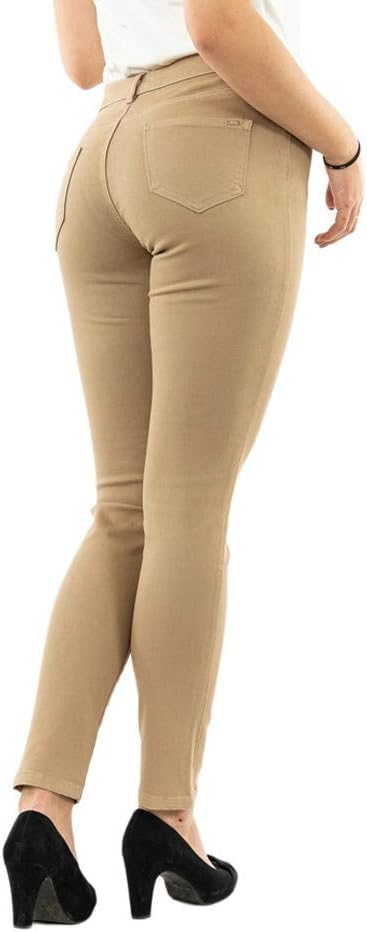 Morgan Niedrig geschnittene Skinny Jeans 34 Beige, 34 Beige