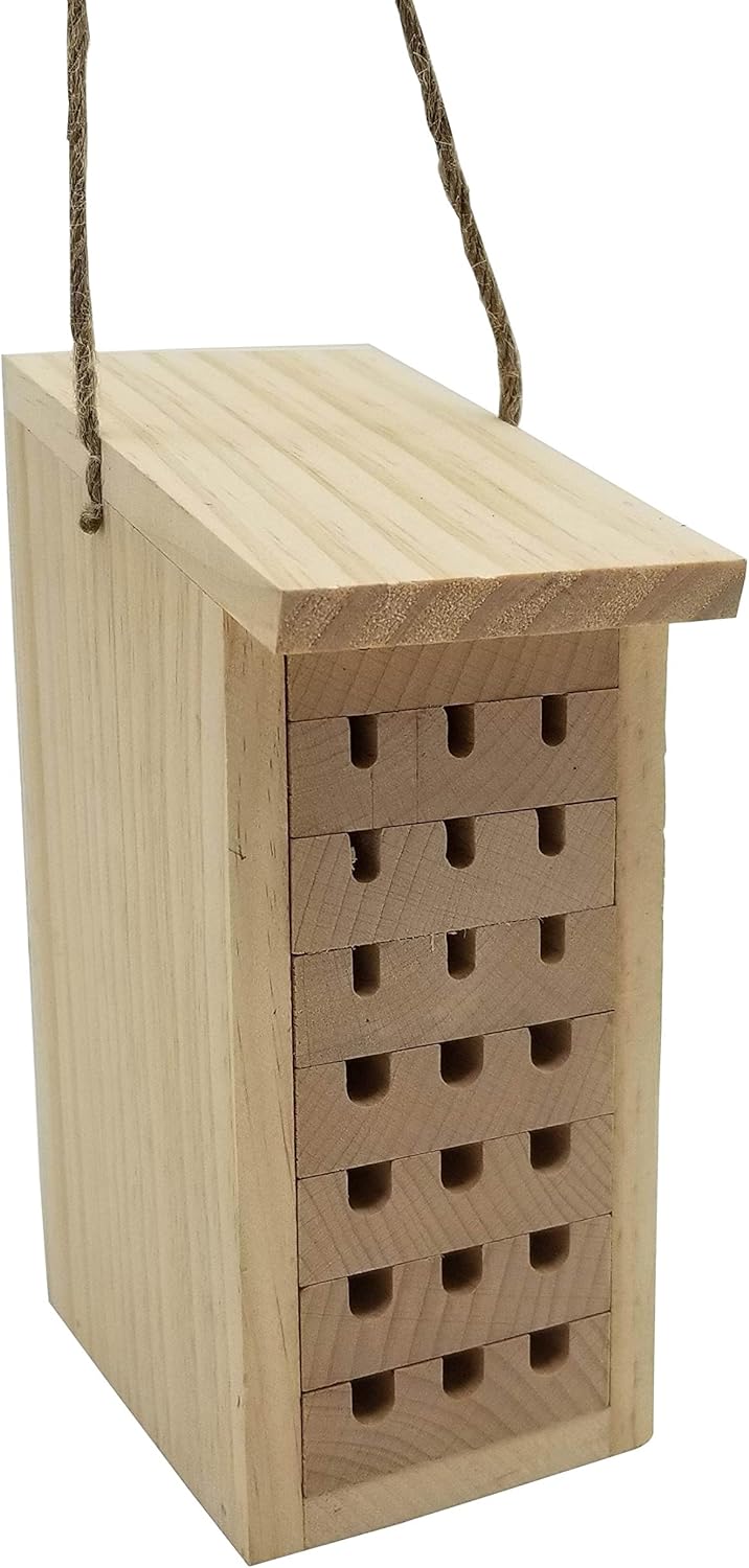 Dehner Natura Premium Insektenhotel Zermatt, Insektenhaus / Nistkasten für Bienen/Schmetterlinge/Käf