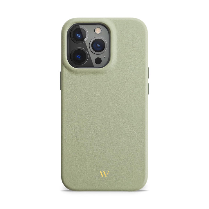 WIIUKA Hülle für iPhone 15 Pro Max, Leder aus Deutschland, Lederhülle extra Dünn, Premium Handyhülle
