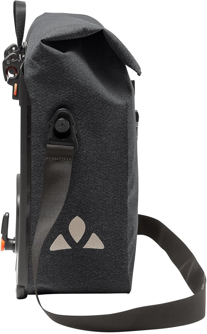 VAUDE ReCycle Commute Single - Fahrradtasche - 1 Hinterradtasche (20 Liter) - wasserdicht - Made in