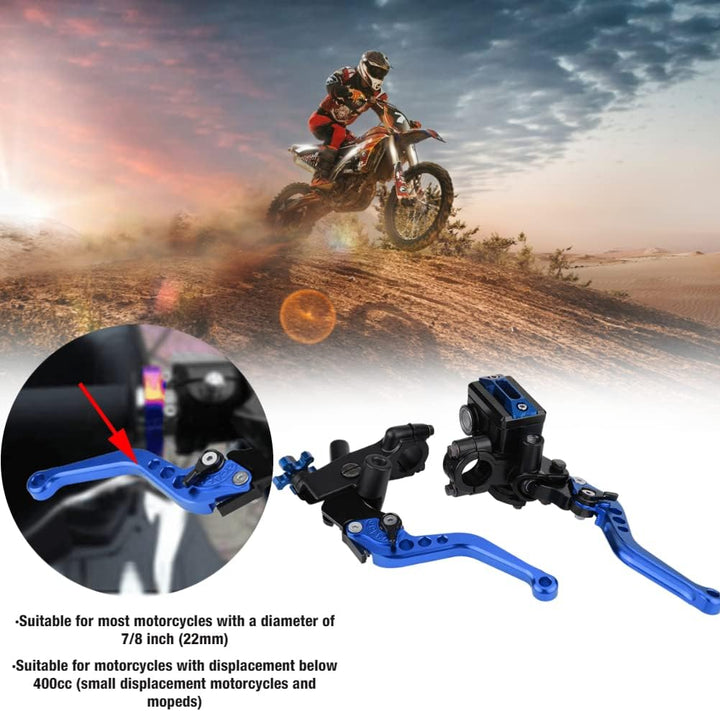Bremshebel Motorrad - 1 Paar 22Mm Kupplungs Und Bremshebel, Hauptbremszylinder Hebel Universal Motor