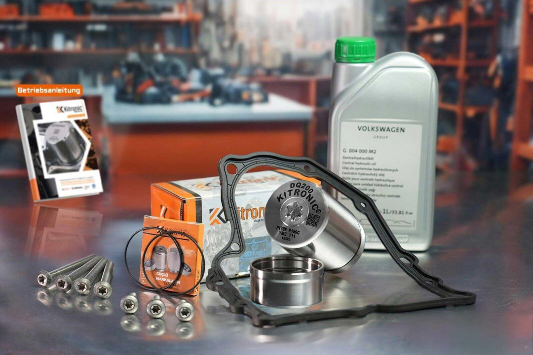 Druckspeicher Reparatursatz DQ200 für DSG, 7-Gang-Mechatronik Trockenkupplungsgetriebe 0AM kompatibe