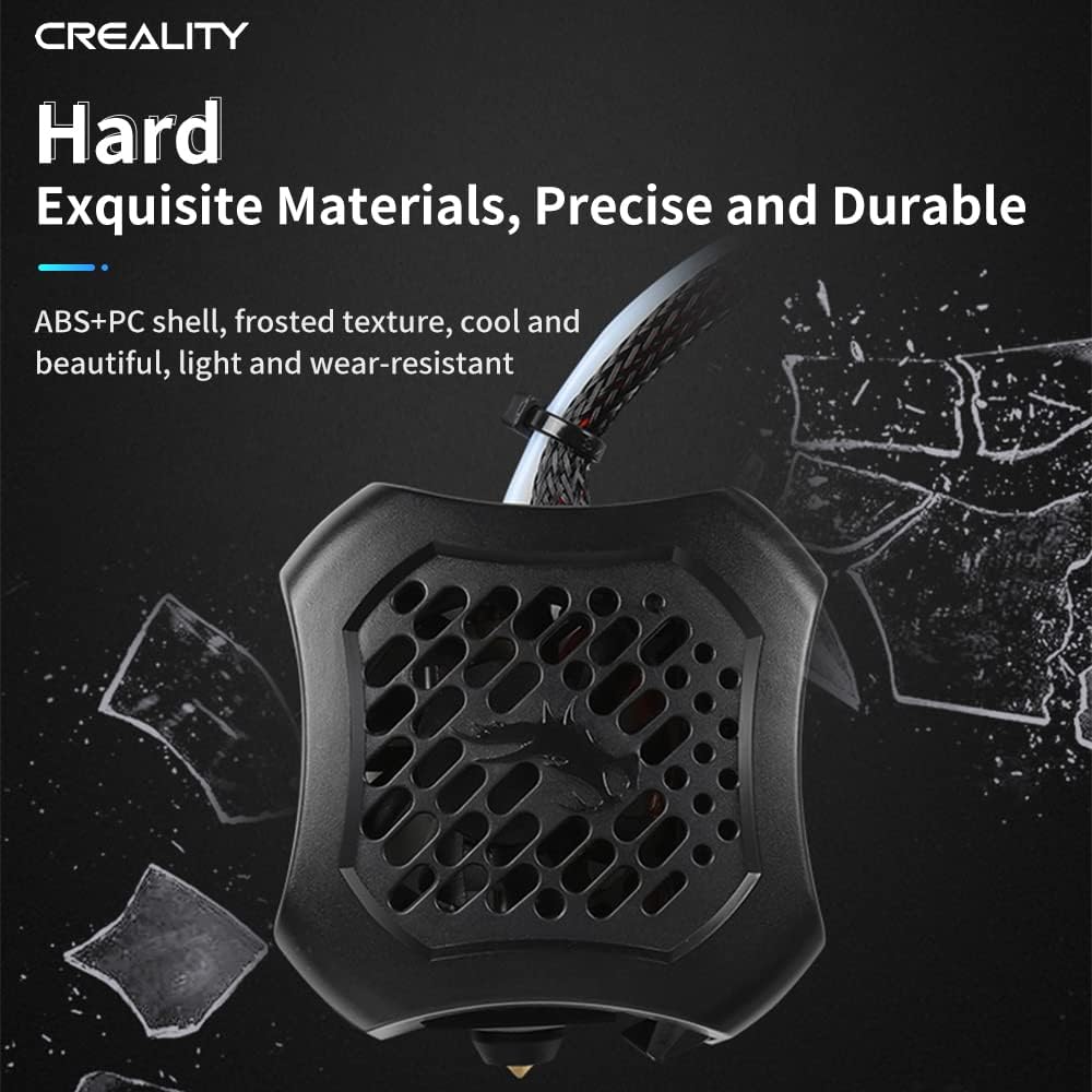 Creality Offiziell Ender 3 V2 Full Hotend Kit, 3D Drucker Extruder Kit mit Capricorn Bowden PTFE Sch