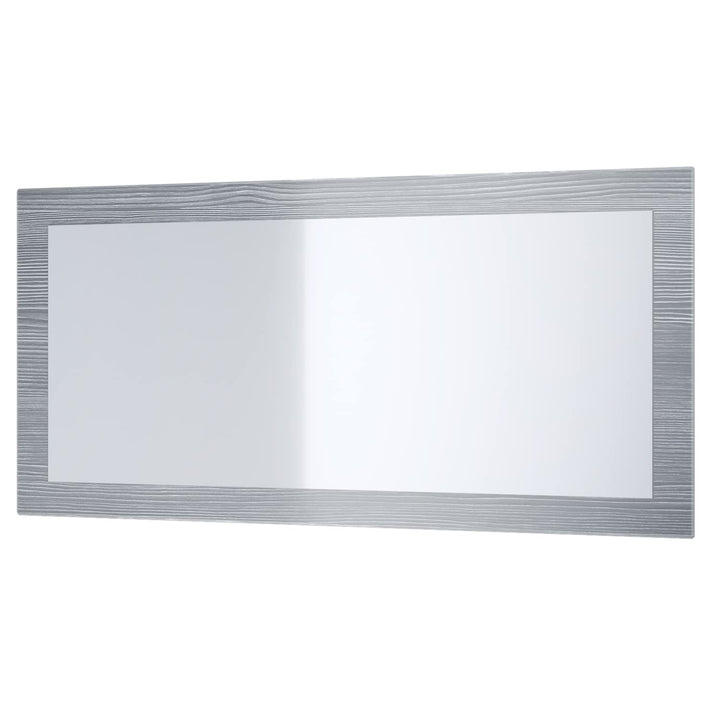 Vladon Spiegel Lima, Wandspiegel mit Rahmen im modernen Stil, Avola-Anthrazit (89 x 45 cm), Avola-an