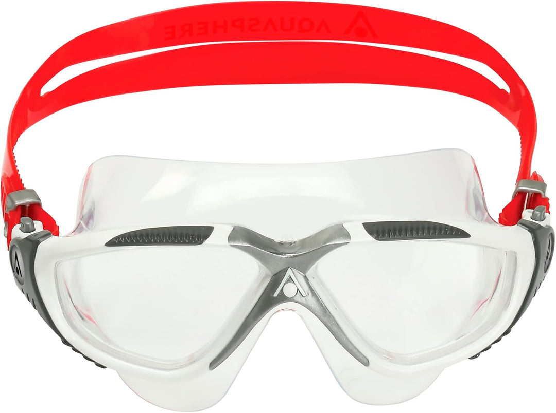 Aqua Sphere AQUASPHERE Vista, Schwimmbrille für Männer und Frauen mit UV-Schutz und Silikondichtung,