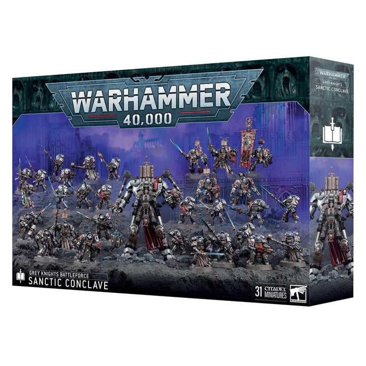 Games Workshop - Warhammer 40.000 - Grey Knights: Sanctic Concave (Army Boxed Set)