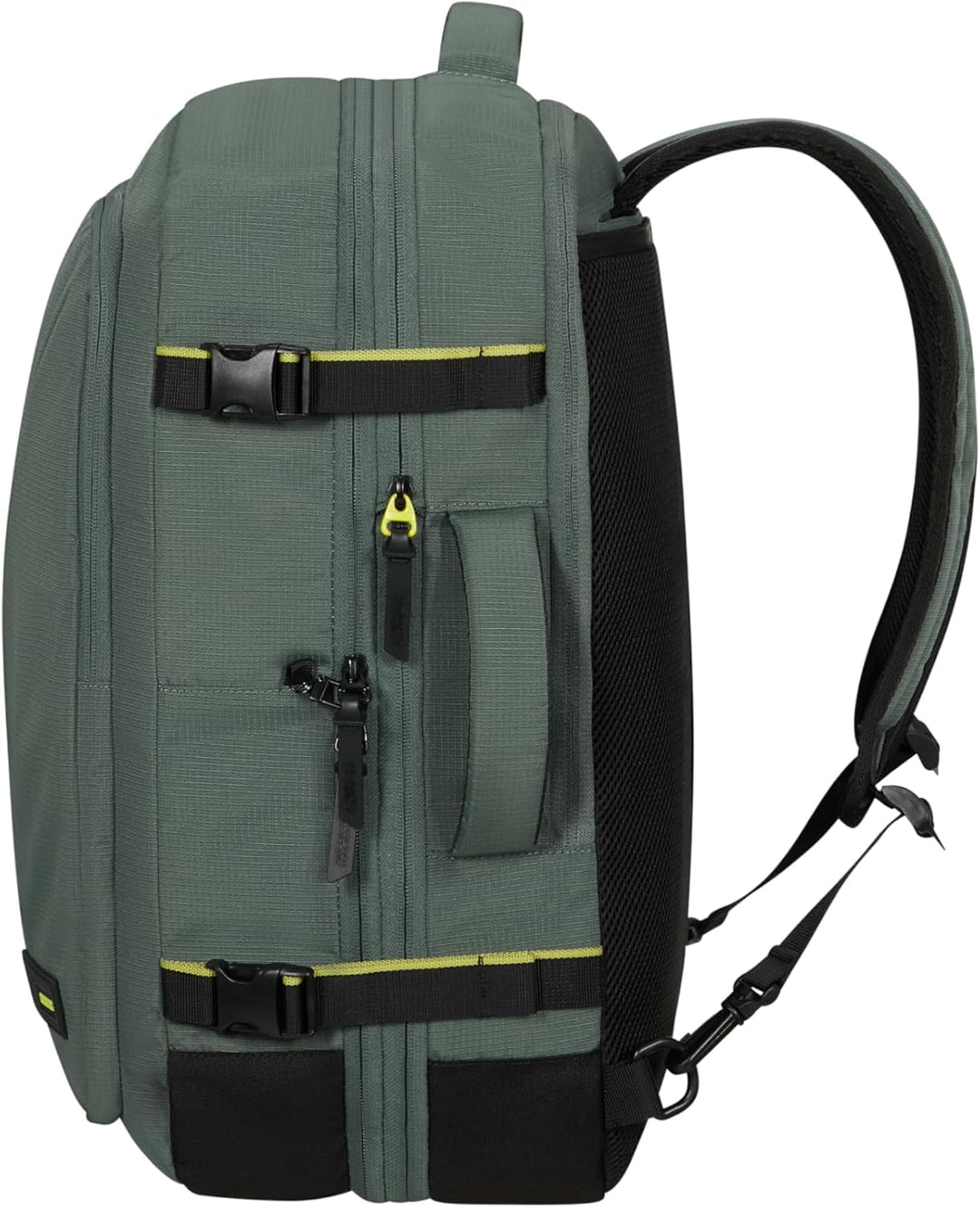 American Tourister Take2Cabin - Erweiterbarer Reiserucksack 17,3 Zoll, 55 cm, 42,5/48,5 l, Grün (Dar