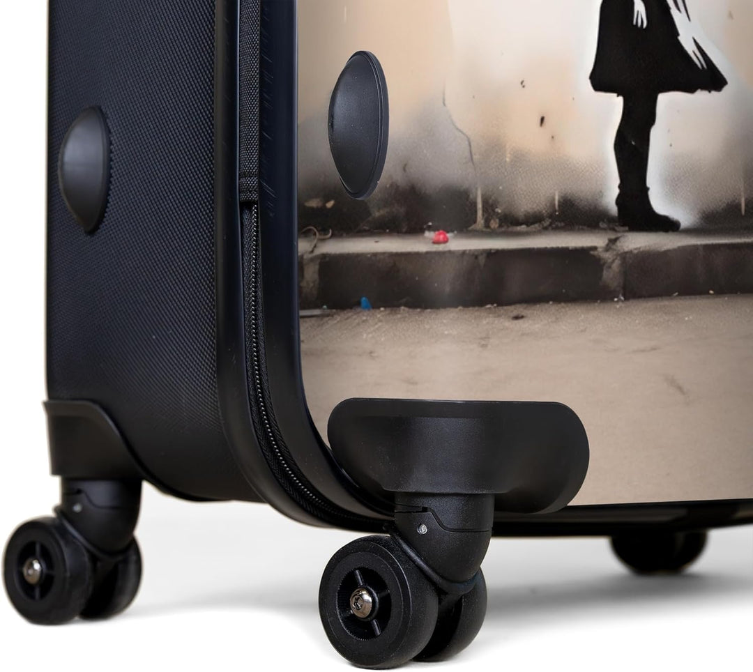 Koffer XL Gross 77x51.5x28 cm Reisekoffer mit Rollen Leicht Trolley grosser Hartschalenkoffer Rollko