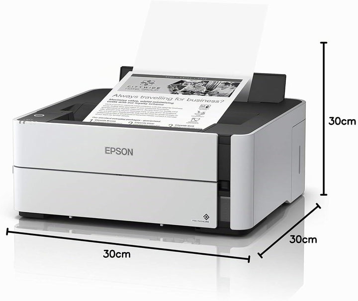 Epson EcoTank ET-M1170 nachfüllbarer Schwarzweissdrucker (Singlefunction, DIN A4, Duplex, Wi-Fi, USB