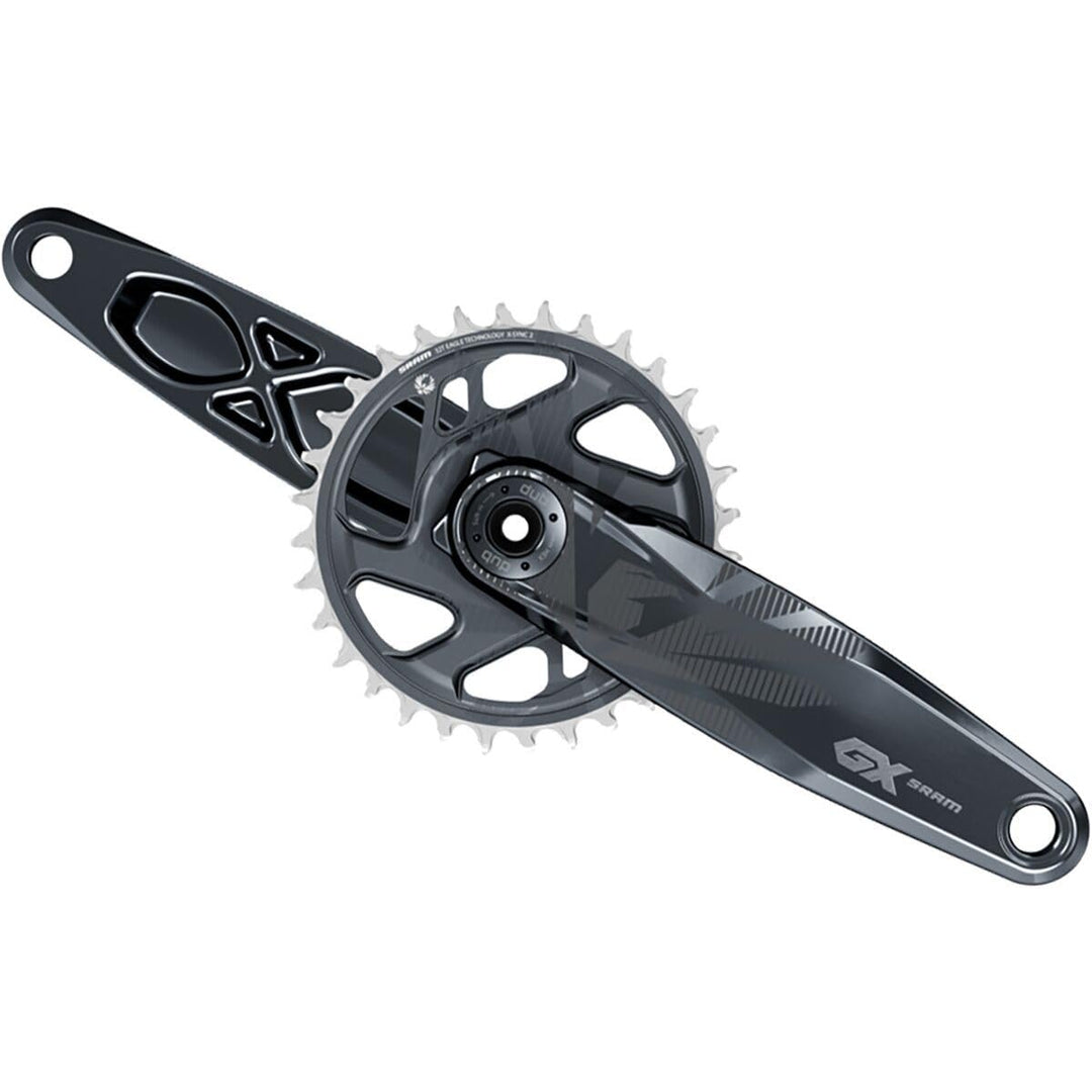 Sram Unisex – Erwachsene Krg Gx Eagle Dub Kurbelgarnitur, Schwarz, One Size