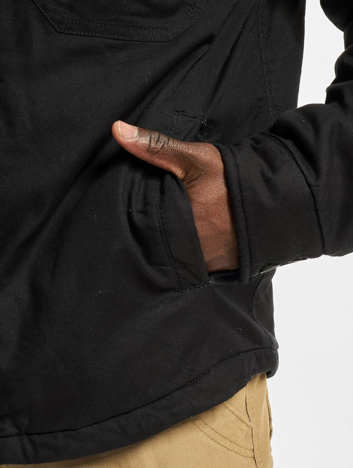 Brandit Lumber Jacket, verschiedene Farbvarianten, Grössen S bis 7XL, S Schwarz
