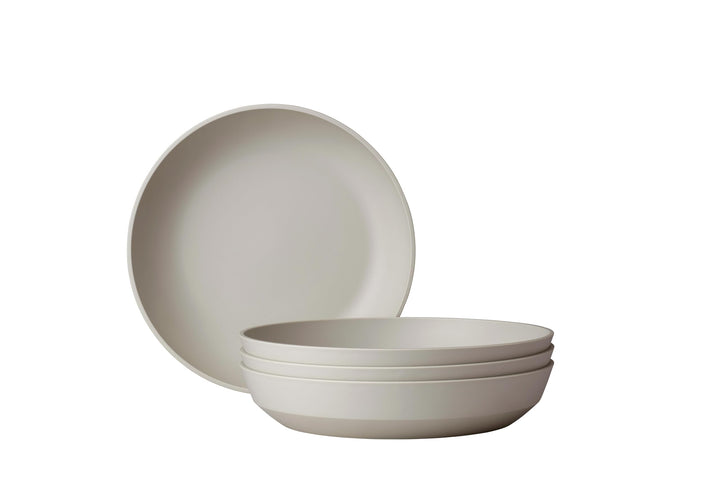 Mepal suppenteller silueta 210 mm 4 stück - nordic white 3. Nordic White Suppenteller 4x, 3. Nordic