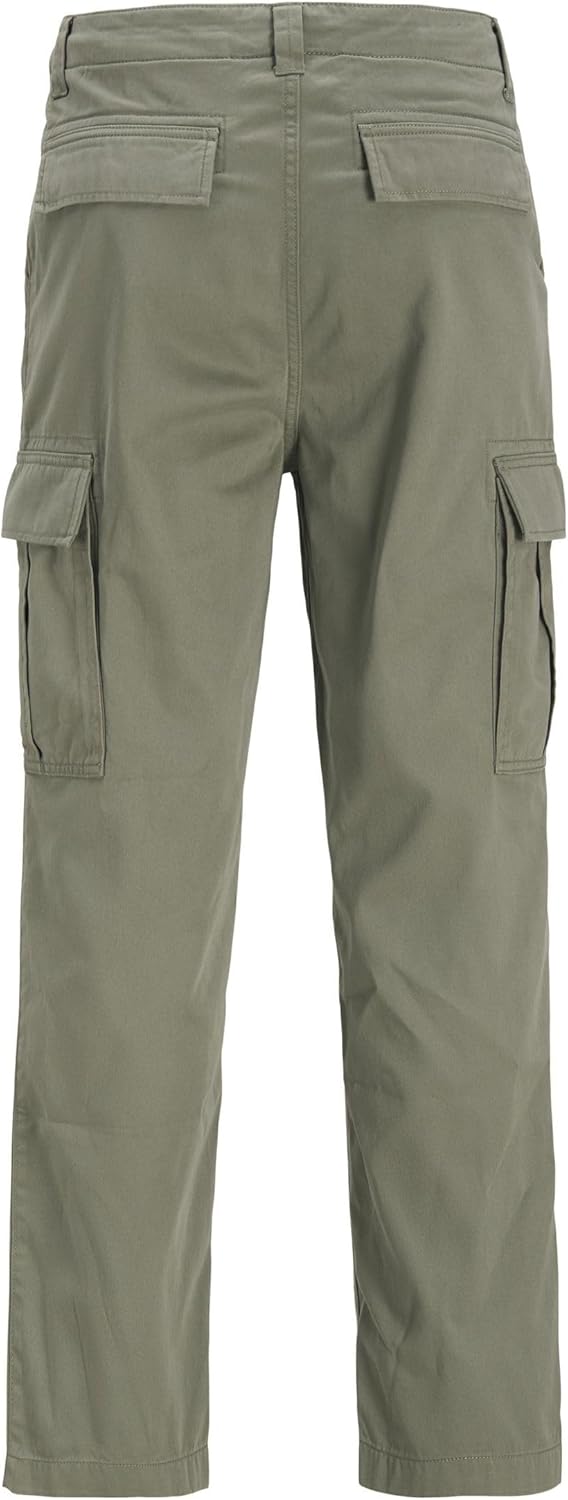 JACK & JONES Male Cargo-Hose Tapered Fit Cargo-Hose 30W / 34L Mulled Basil, 30W / 34L Mulled Basil