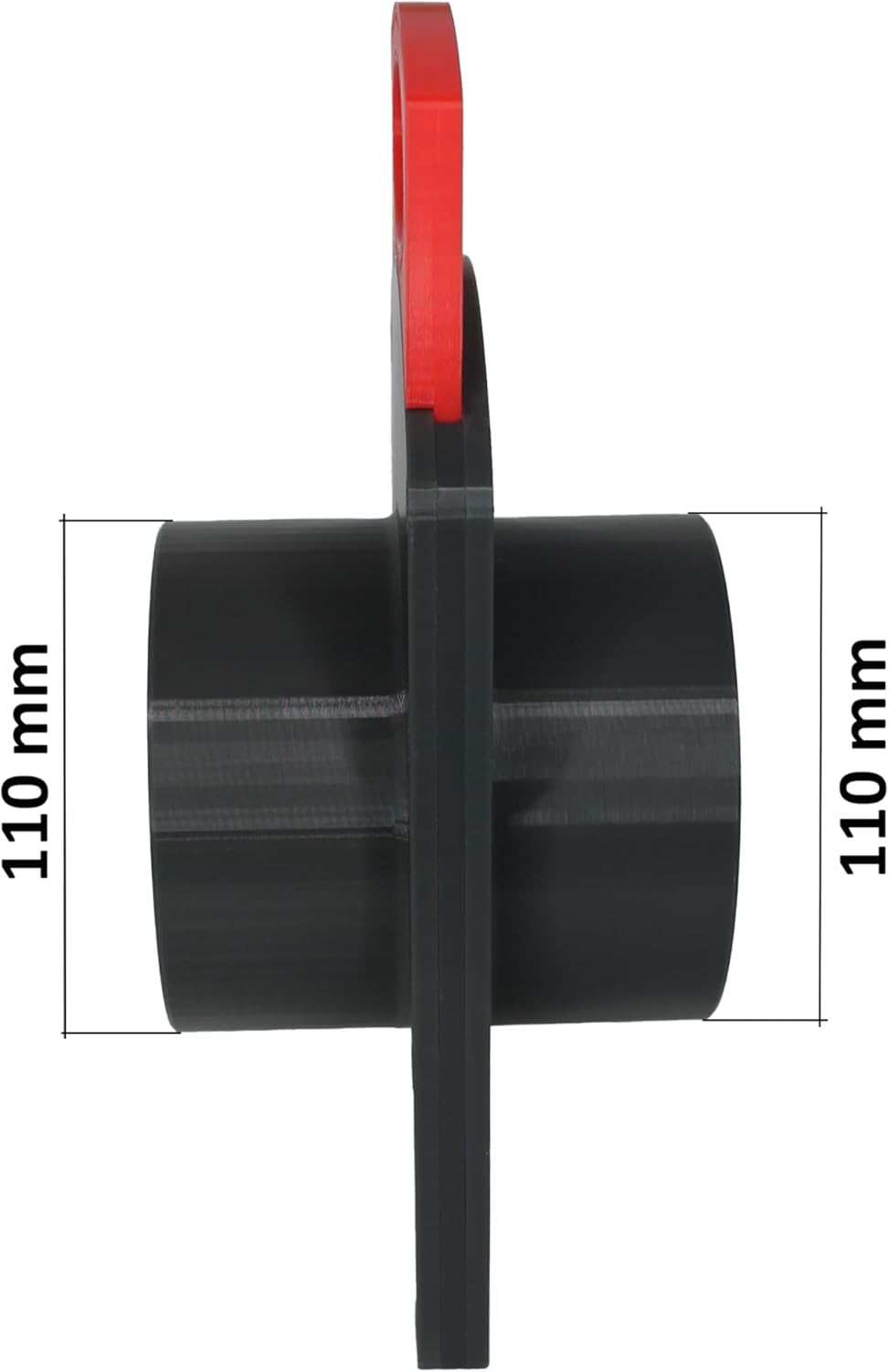 GENERIC DN 110mm Luft-Absperrschieber | Blastgate | PETG | Werkstattabsaugung | Absauganlage | Luftr