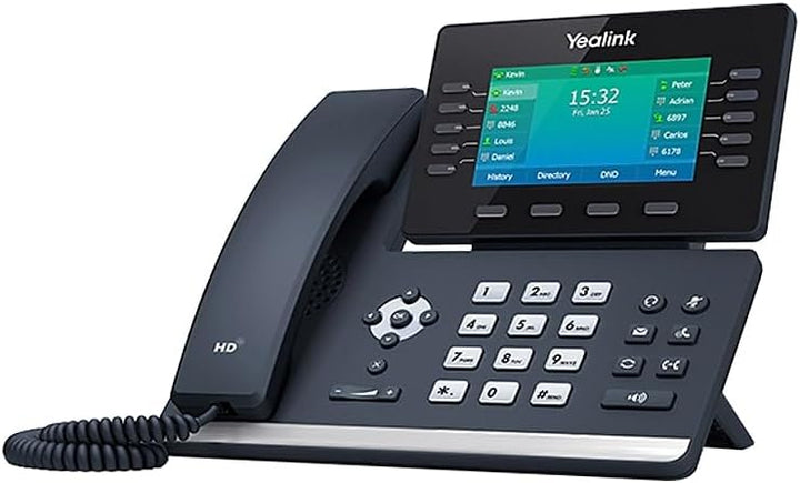Yealink IP Telefon SIP-T54W VoIP-Telefon, schwarz SIP-T54W Single