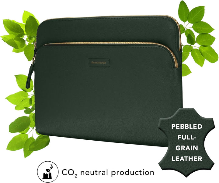 dbramante1928 - Paris+ Laptophülle Leder - MB Pro 14 - Kompatibel für MacBook Pro - Laptop Sleeve Le