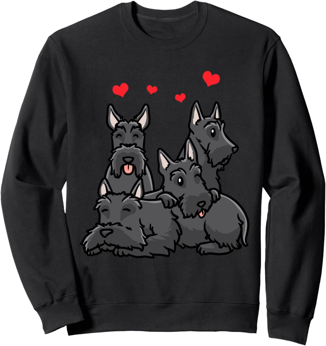 Scottish Terrier Hund Sweatshirt