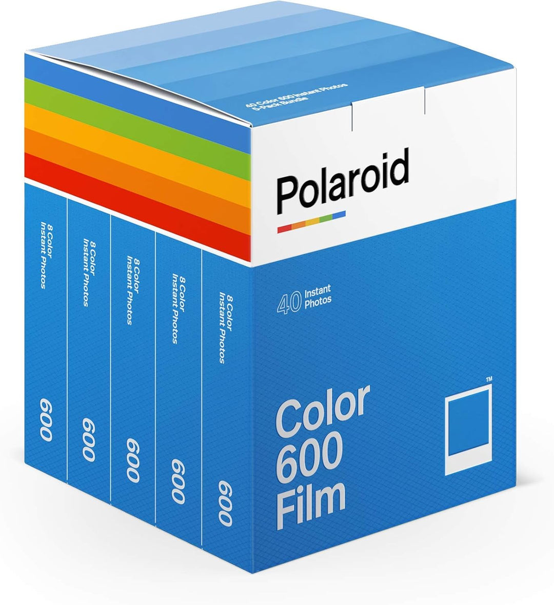Polaroid Color Film für 600 - x40 Film Pack - 6013 &amp; Polaroid Farbfilm für 600-6002