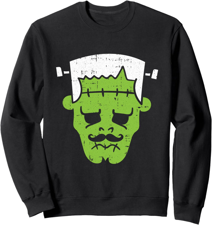 Frankenstein Lazy Halloween Kostüm Horror Movie Monster Sweatshirt