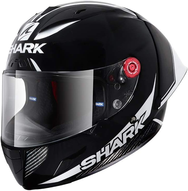 Shark Herren Race-R PRO GP BLANK 30TH Anniversary HE8450EKDPXS Skihelm, Noir Carbon, schwarz, XS Sch