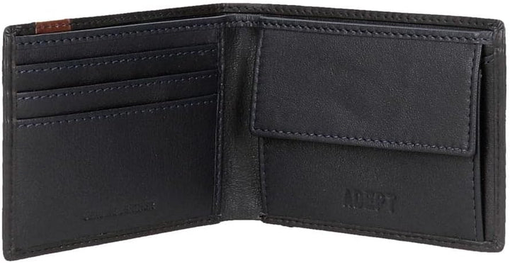 joumma Bags,s.l. Adept MAX Vertical Wallet with Einfache Geldbörse Blau, Einfache Geldbörse Blau