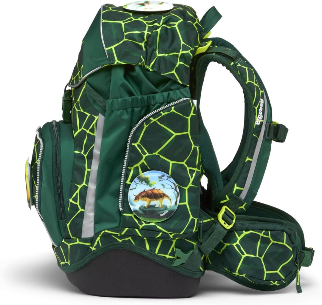 ergobag pack Set ergonomischer Schulrucksack Flexibel 6-teilig 1. Klasse Grundschule Einheitsgrösse