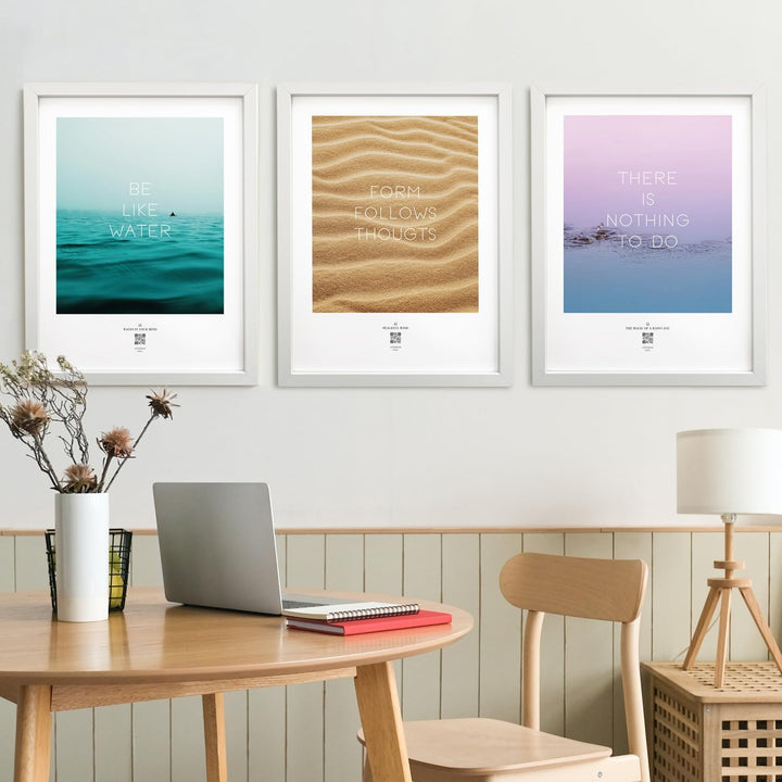 VALINA HÖRBAR RELAX | Hörbild | 3er-Set | Elemente 02 | Poster Poster / Papier 30cm x 40cm, Poster /