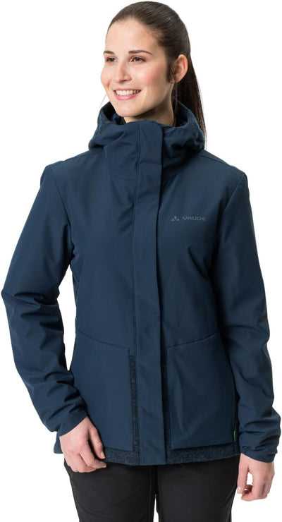 VAUDE Damen Women's Cyclist Padded Jacket Iv Jacke 40 dark sea, 40 dark sea