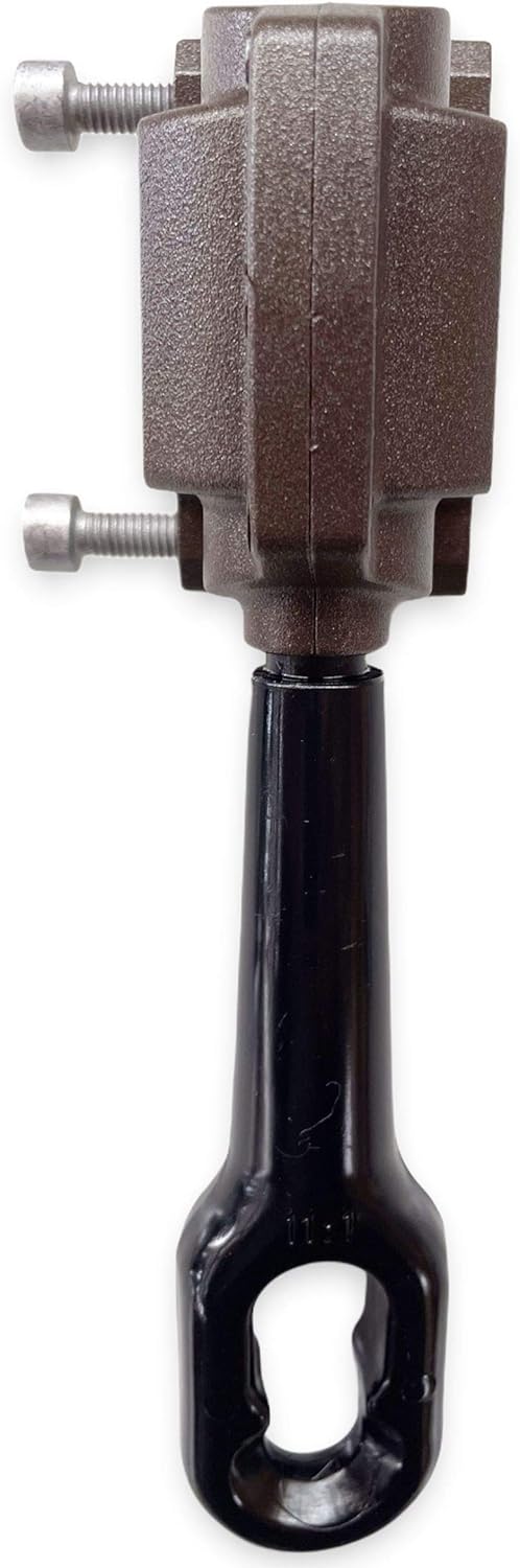 Universal-Markisenmaschine aus Bronze mit Befestigungsschrauben an der Halterung., Bronze