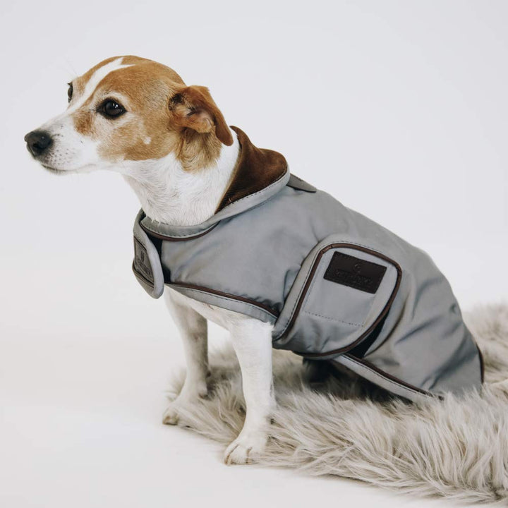 Kentucky Dogwear Hundemantel refklektierend/wasserabweisend, Grösse:S/M, Farbe:grau S/M grau, S/M gr