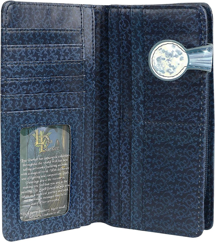 Nemesis Now Warriors of Winter Lisa Parker Geldbörse geprägt, 19 cm, blau, PU, 18,5 cm 18.5cm Blau,