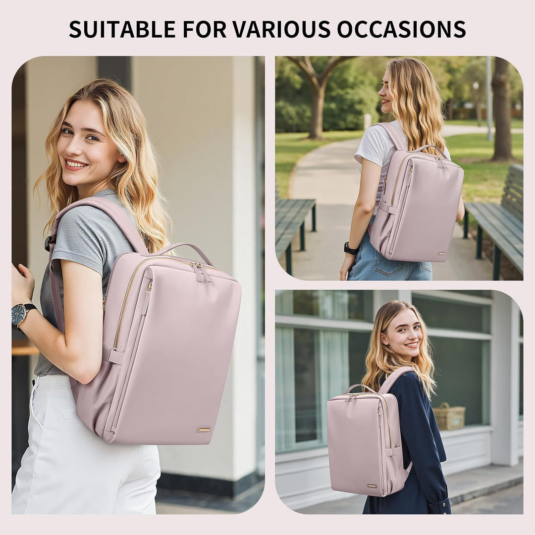 Stilvoller Laptop Rucksack für Damen von Fluggesellschaften zugelassen, Perfekt für die Arbeit das C