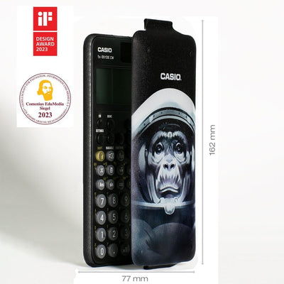 Casio FX-991DE CW ClassWiz technisch wissenschaftlicher Rechner mit Art-case "space monkey", deutsch