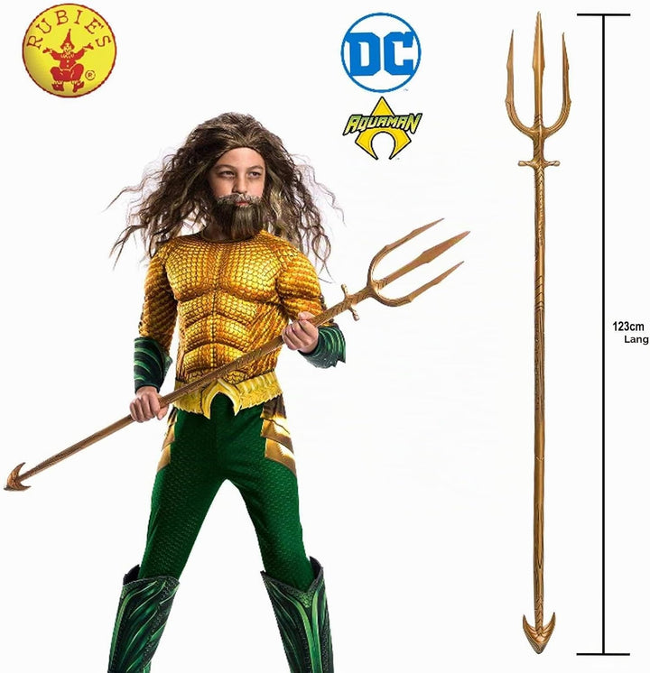 Rubie's Dreizack Aquaman (DC) – 125 cm – Kinder (6 Jahre)