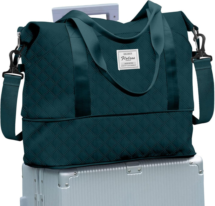 Reisetasche Damen Sporttasche 40x20x25 Ryanair Handgepäck Tasche Weekender Bag Schwimmtasche Wasserd
