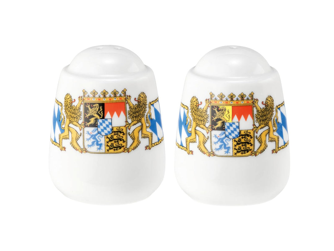 Seltmann Weiden 001.461486 Compact Bayern - Salz- und Pfefferstreuer-Set - Porzellan