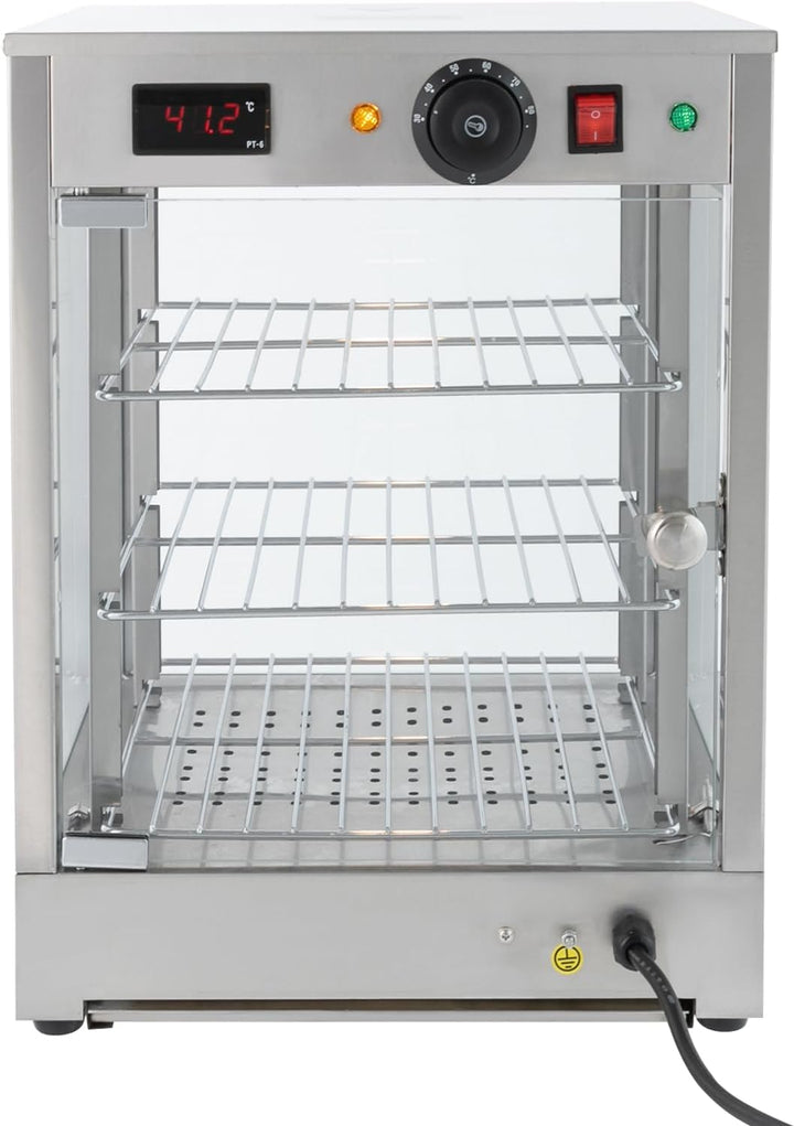 Warmhaltetheke,800w Kommerzieller SpeisenwäRmeschrank 220v 3 Stufen Elektrischer LebensmittelwäRmer