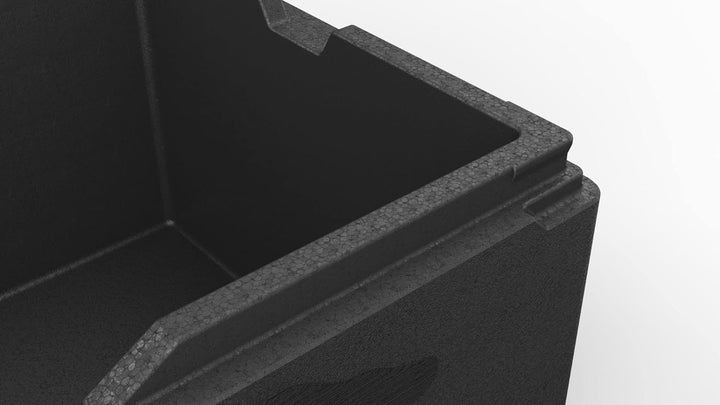 KÄNGABOX® Thermobox Expert GN 1/1 - Die Thermobox für Profis. 21-46 Liter EPP Isolierbox Schwarz 39