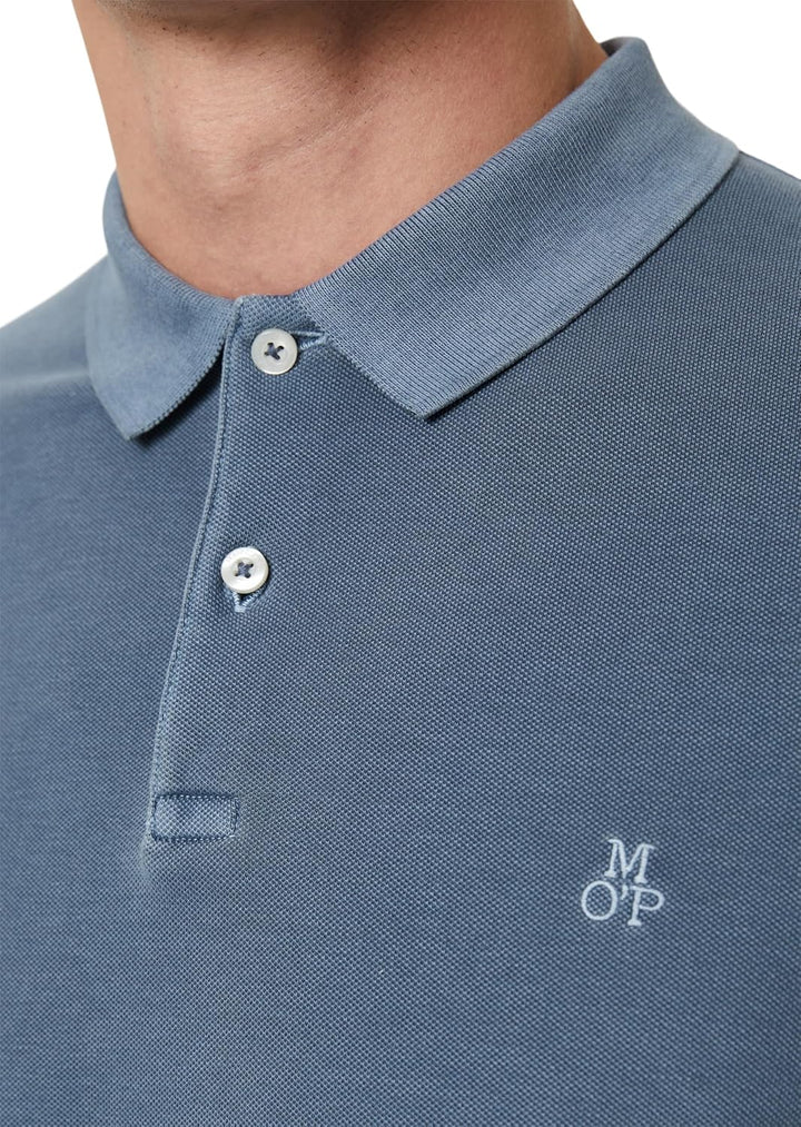 Marc O'Polo Herren Polohemd S Blau, S Blau
