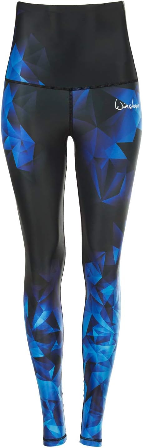 WINSHAPE Women's Damen Functional Power Shape Tights „high Waist“ Hwl102- Brilliant Leggings XS Saph