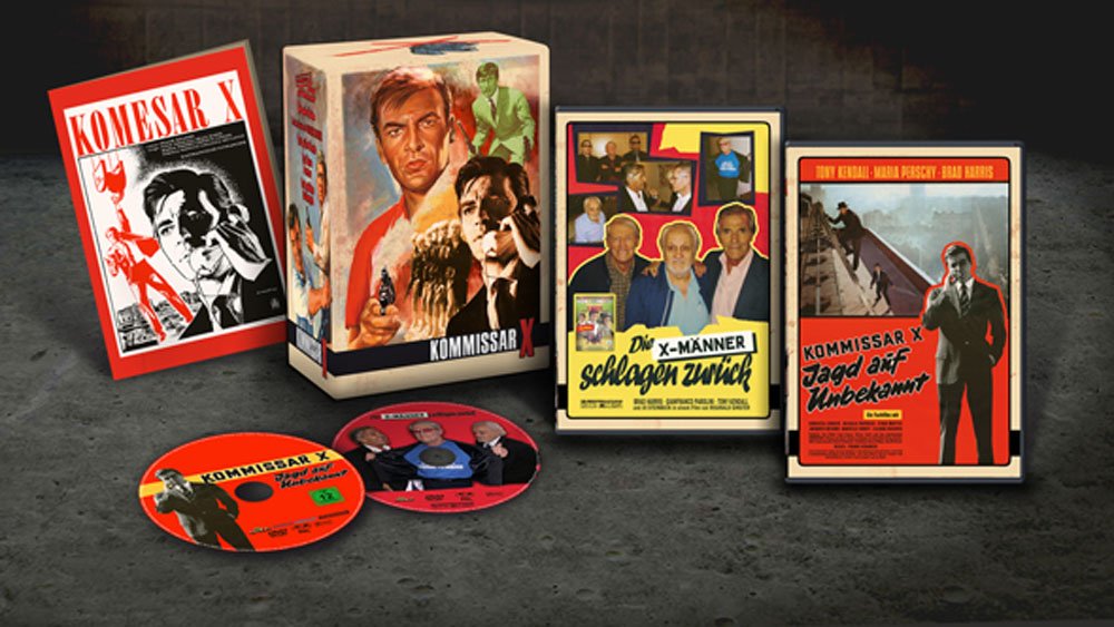 Kommissar X 01 - Jagd auf unbekannt [2 DVDs], DVD