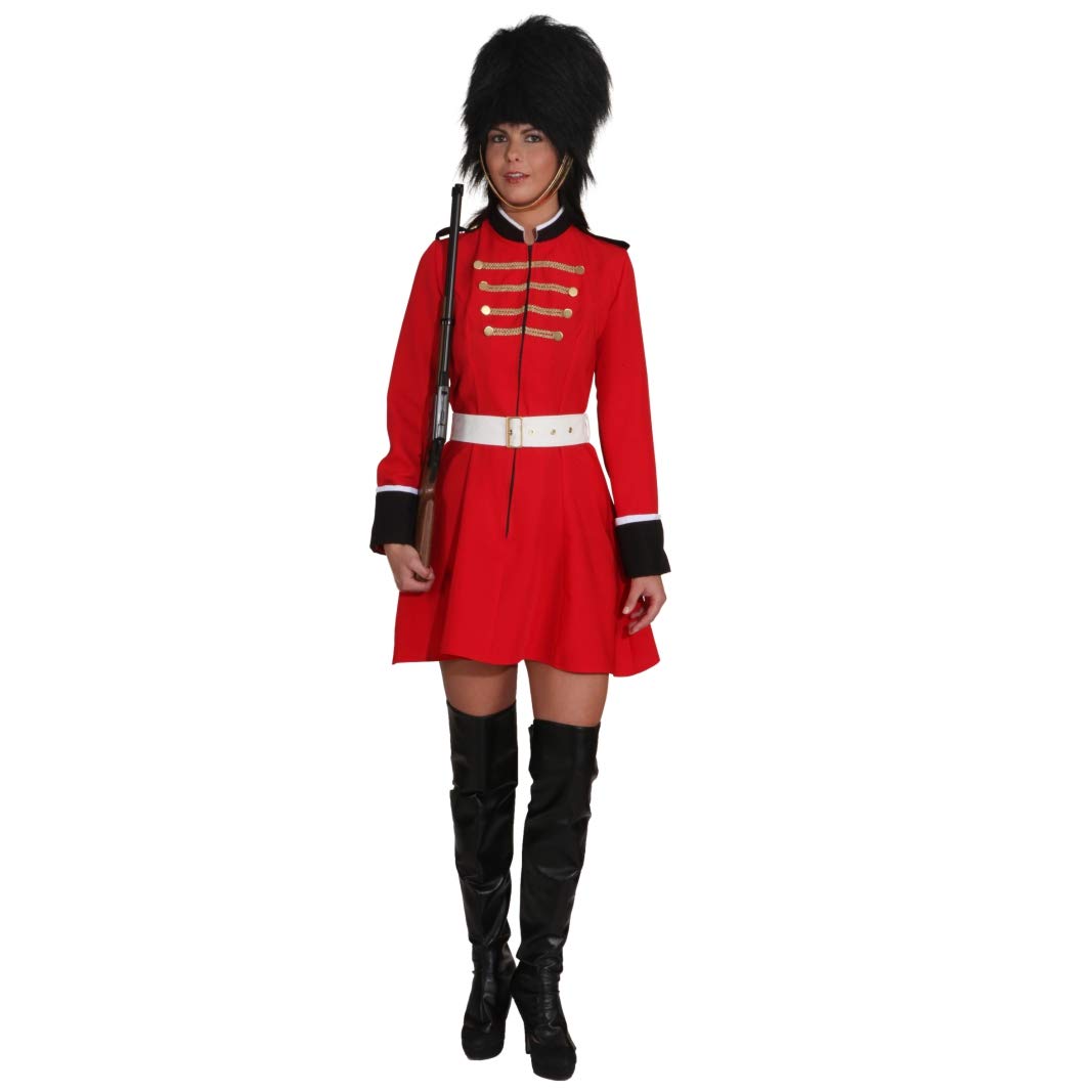 Englischer Wachmann Soldatin Tommy (Kleid, Gürtel) in den Grössen 36 bis 44 (36), 36