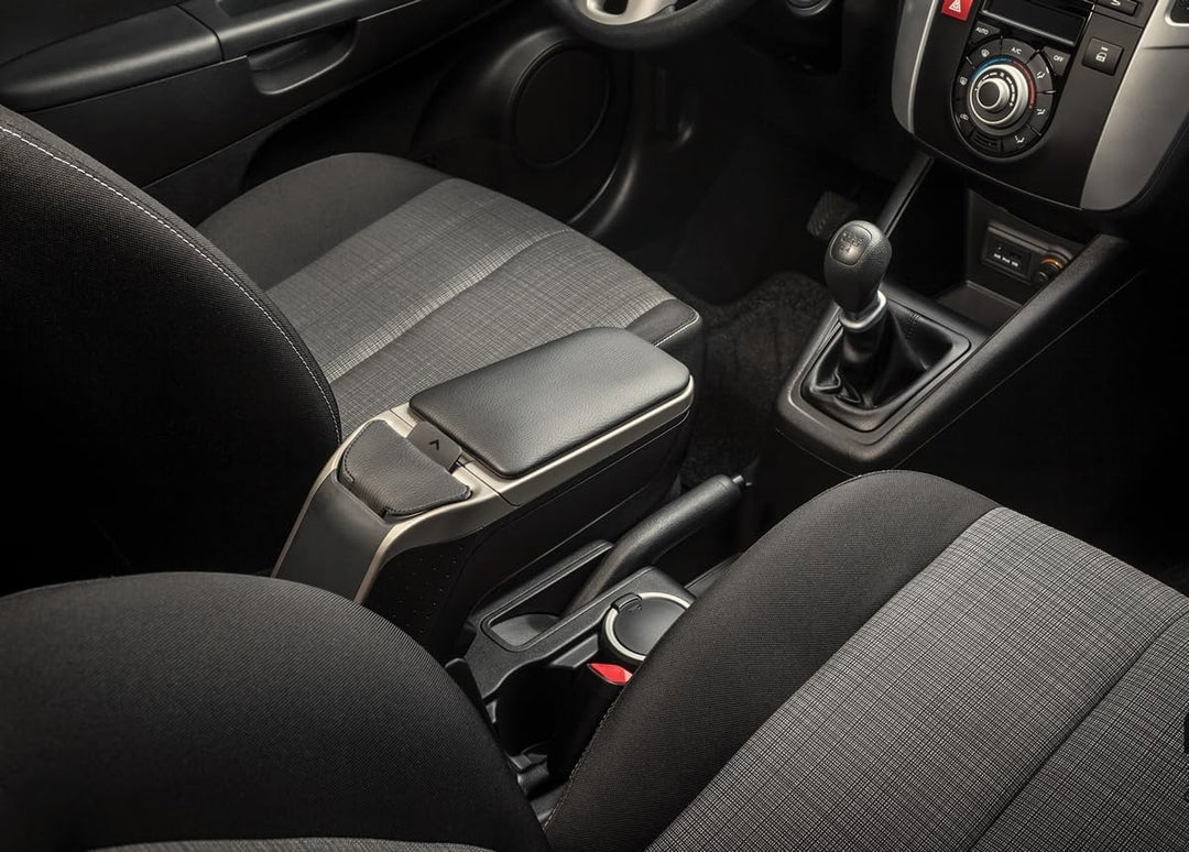 Rati Armster2 Mittelarmlehne kompatibel mit Citroen C3 AIRCROSS 2018- (Silver Edition & Pocket) SILV