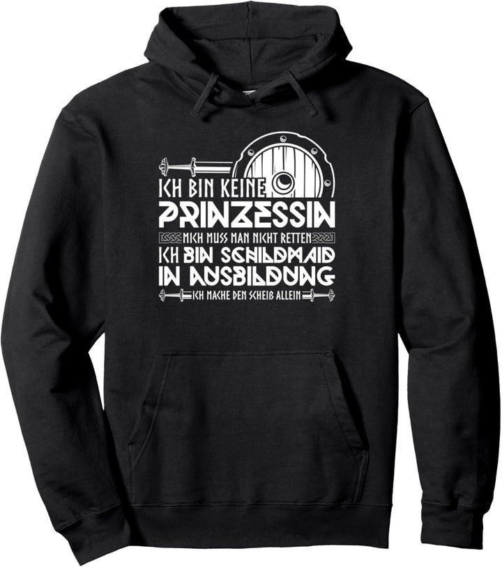 Schildmaid Wikinger Valhalla Nordische Pullover Hoodie