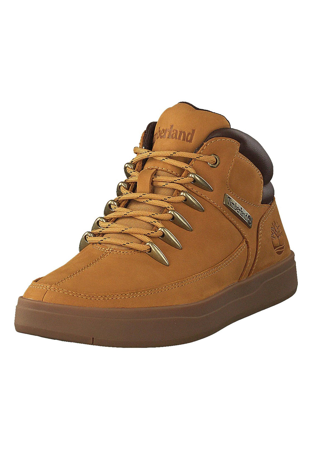 Timberland Herren Davis Square Hiker Stiefel 41 EU Wheat Nubuck, 41 EU Wheat Nubuck