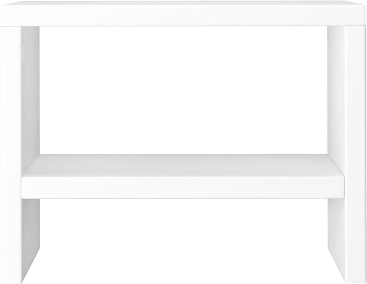 Erst-Holz Nachttisch modern weiss Kiefer massiv 90.20-K5 W